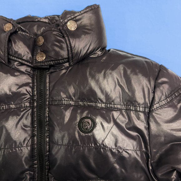 Diesel Down Puffer Coat - Picture 4 of 11